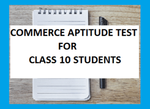 Commerce Aptitude Test